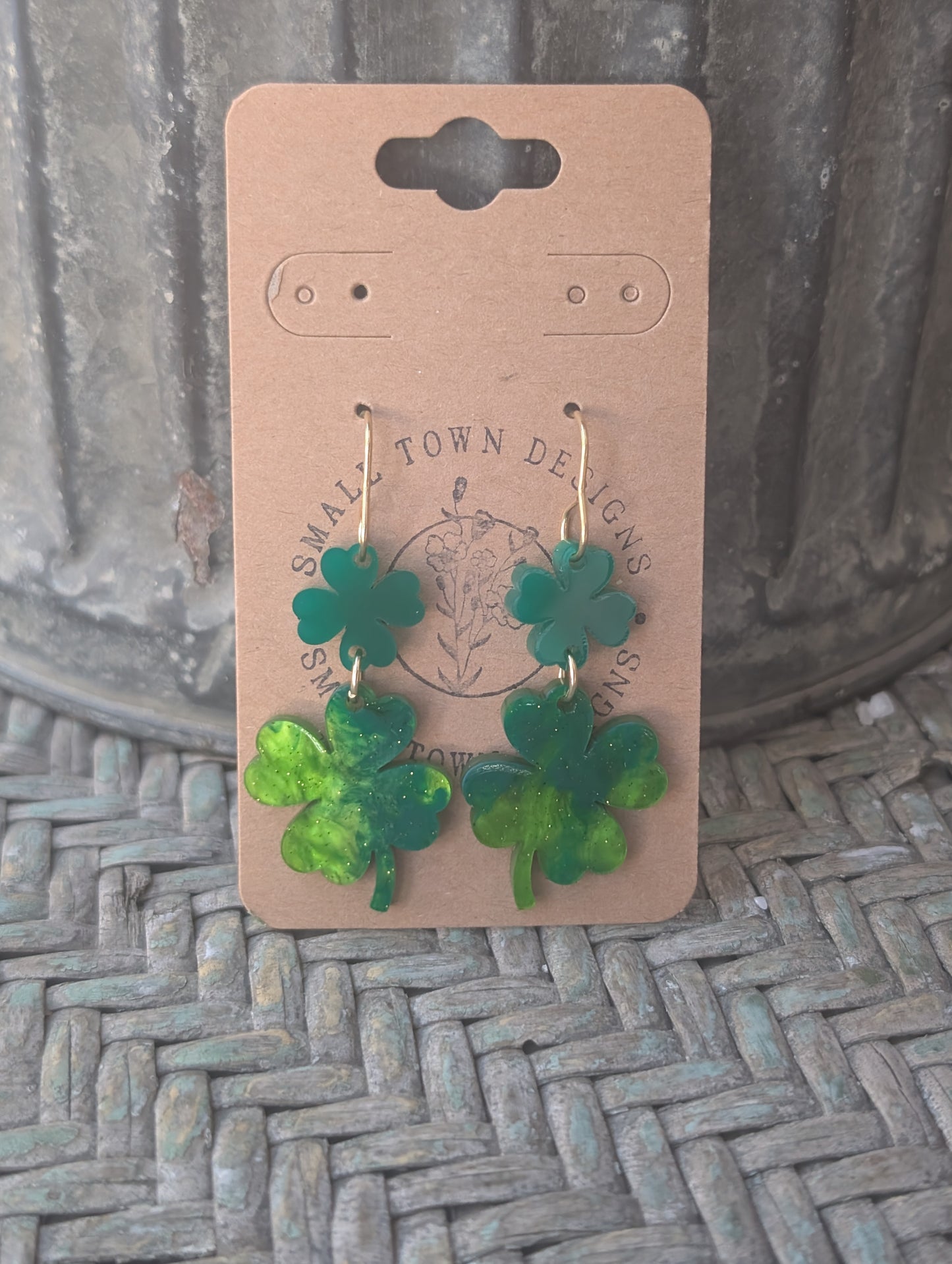 Pearl Clover Earrings
