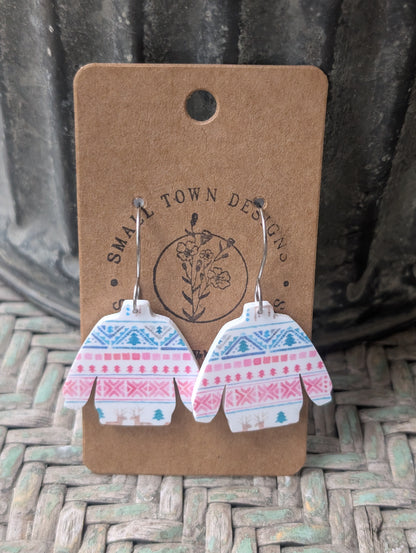 Ugly Sweater Dangles