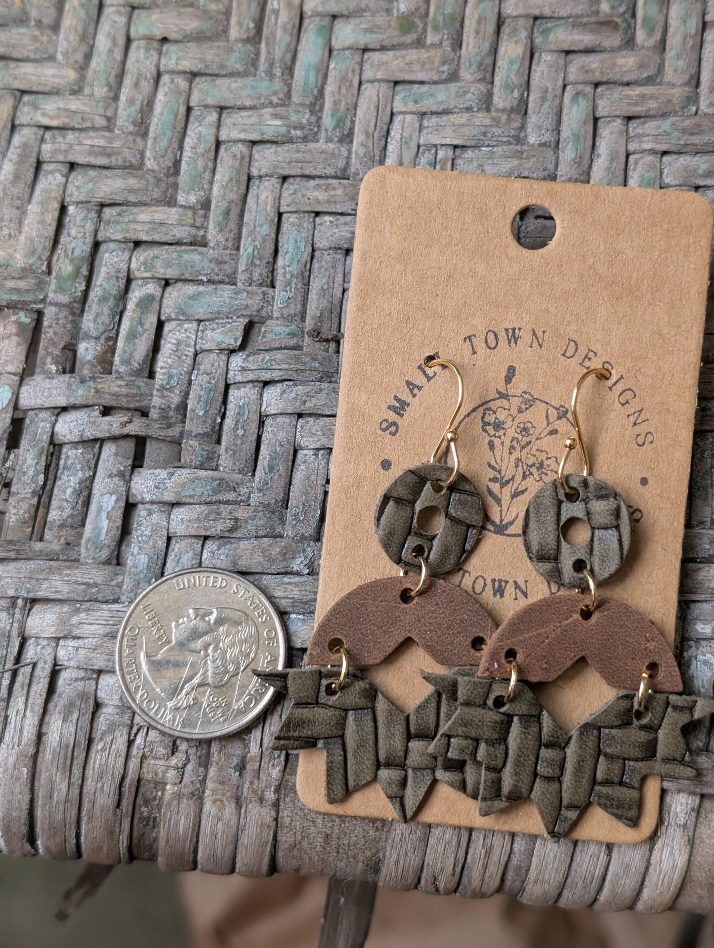 Geometric Boho Dangles
