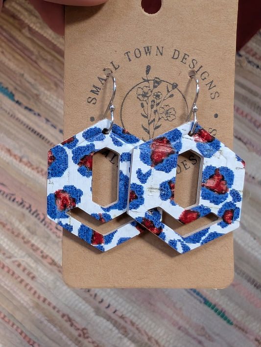 RW&B leopard hexagons