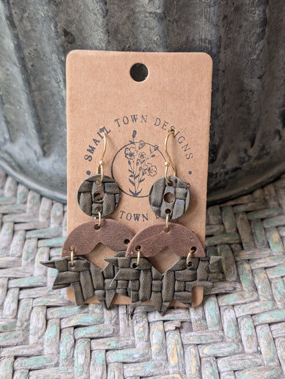 Geometric Boho Dangles