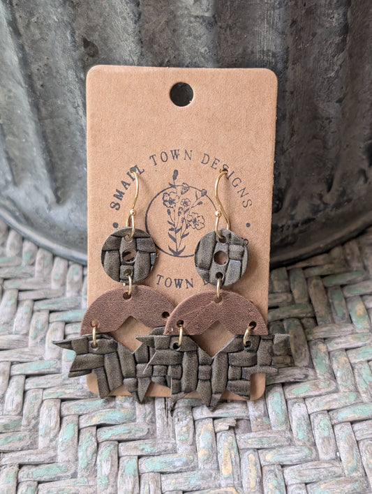 Geometric Boho Dangles