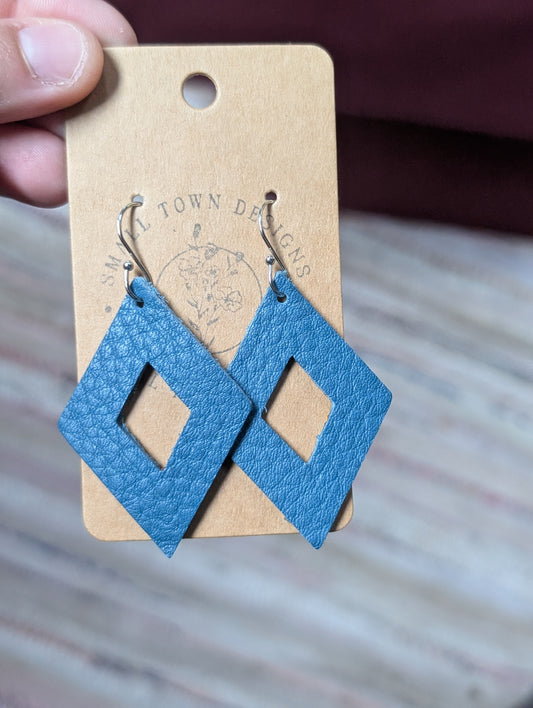 Blue diamonds