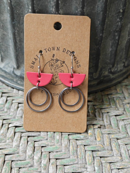 Coral Mini Rings