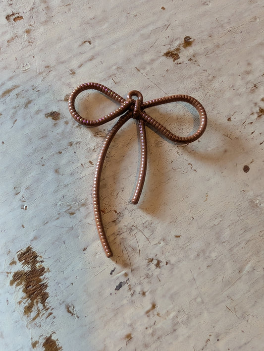Brown Metal Bow