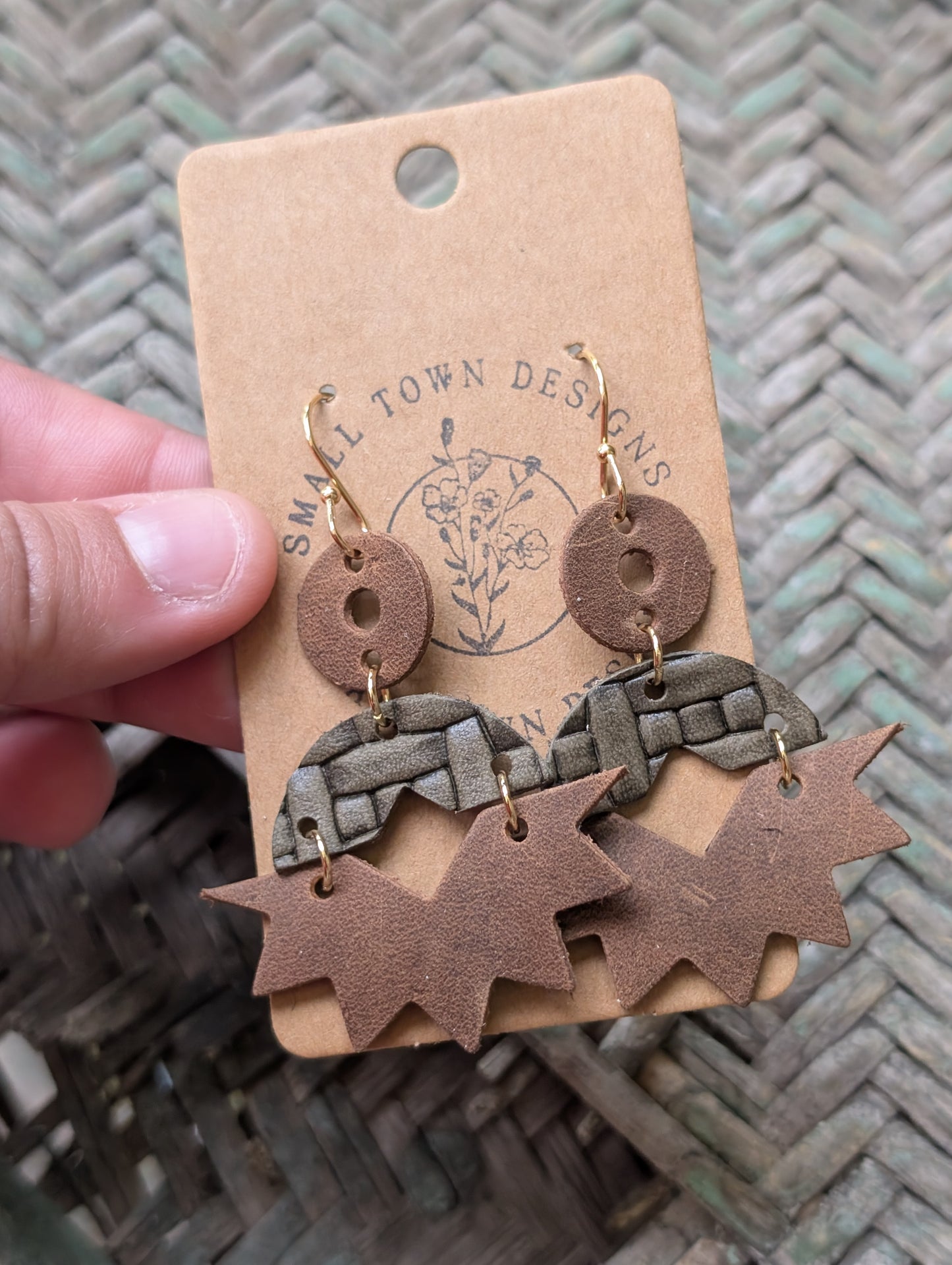Geometric Boho Dangles