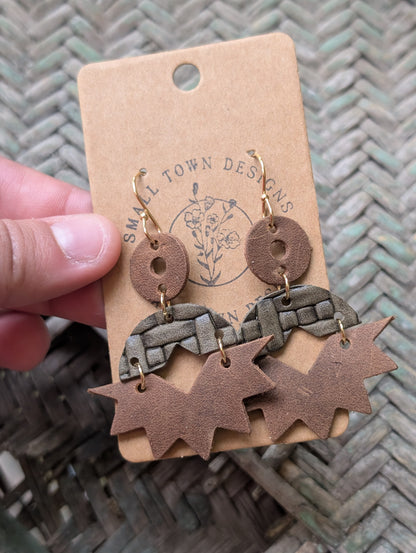 Geometric Boho Dangles