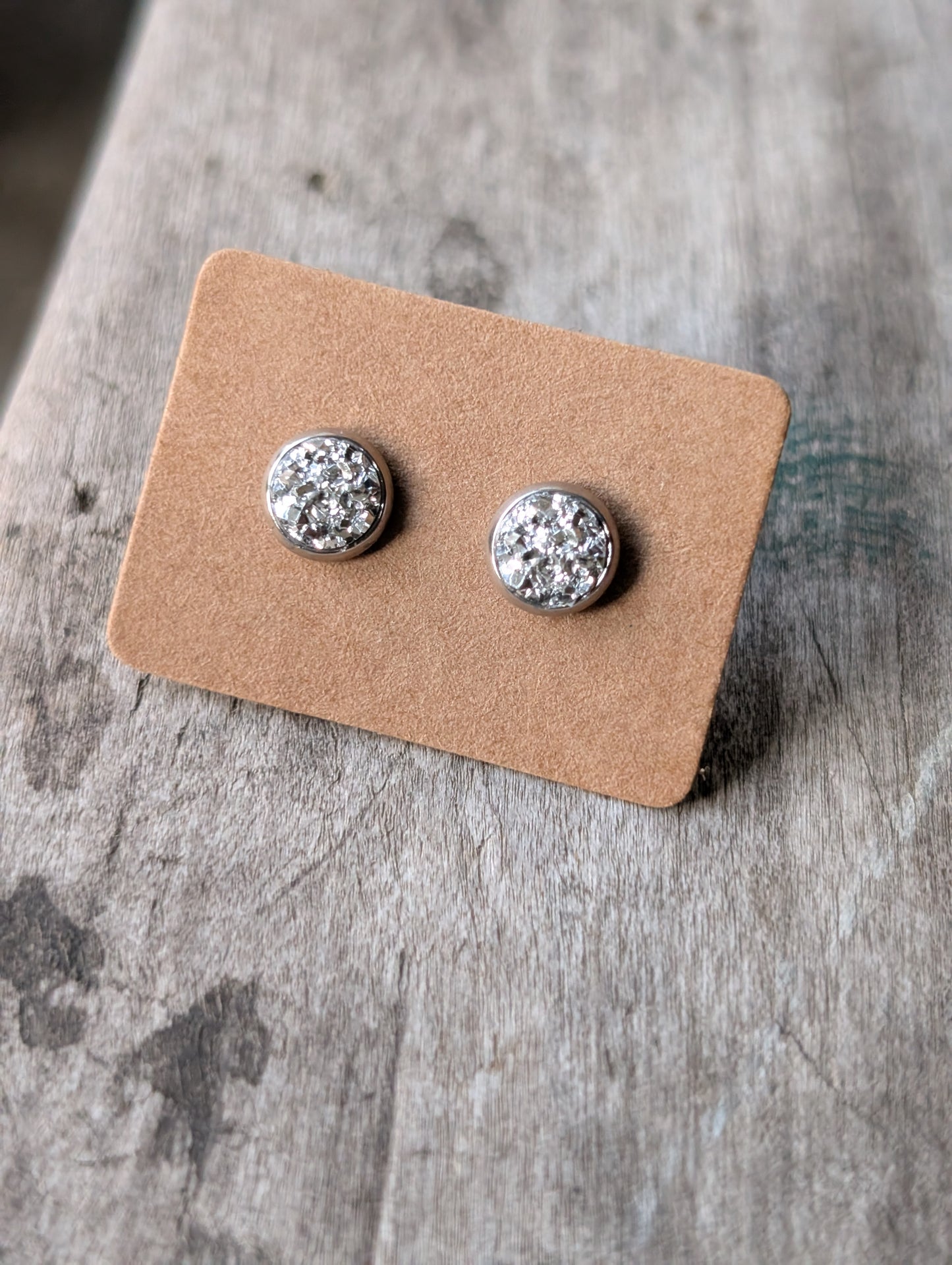 6mm Silver Studs