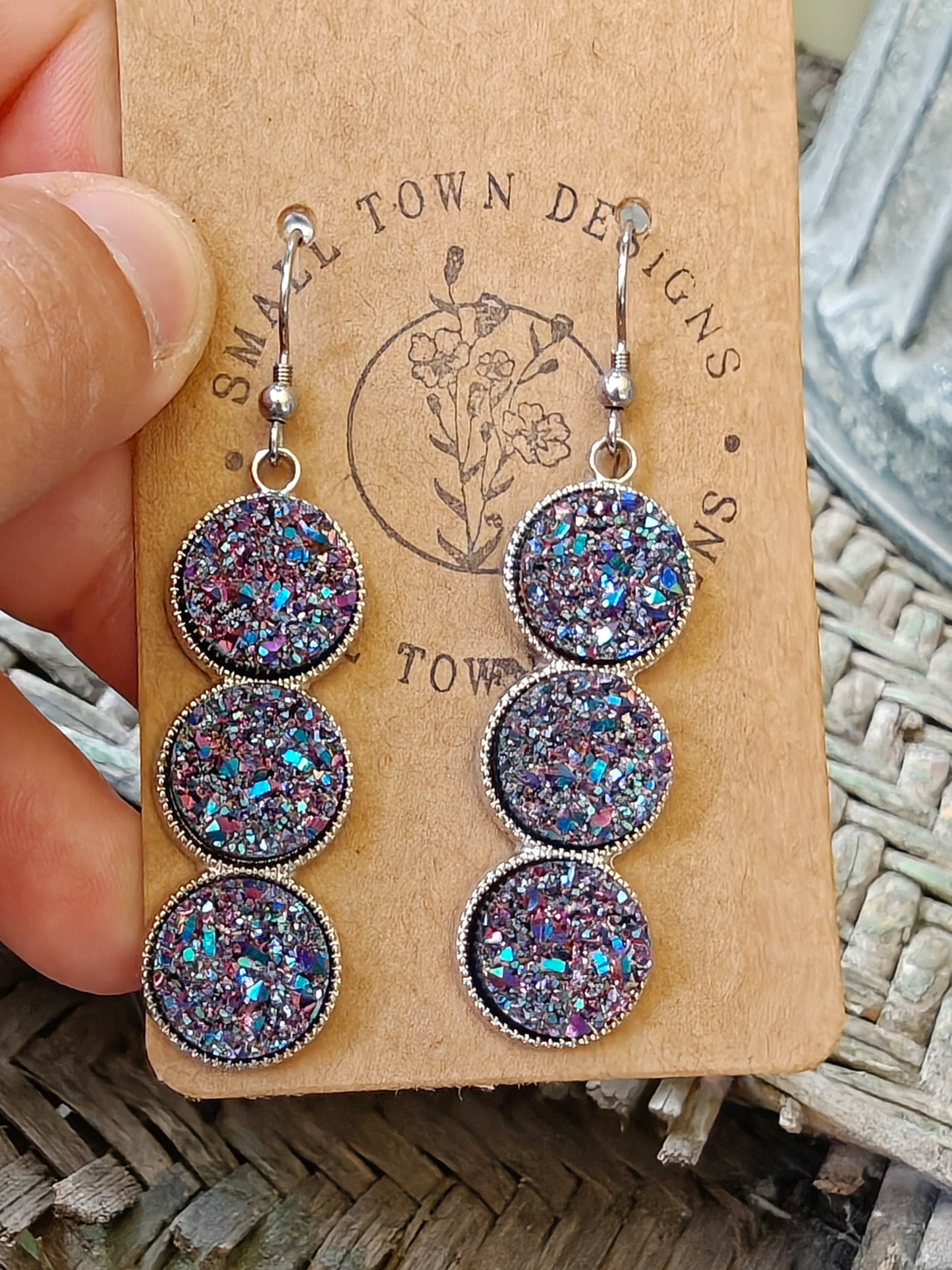 Multi Glitter Trios