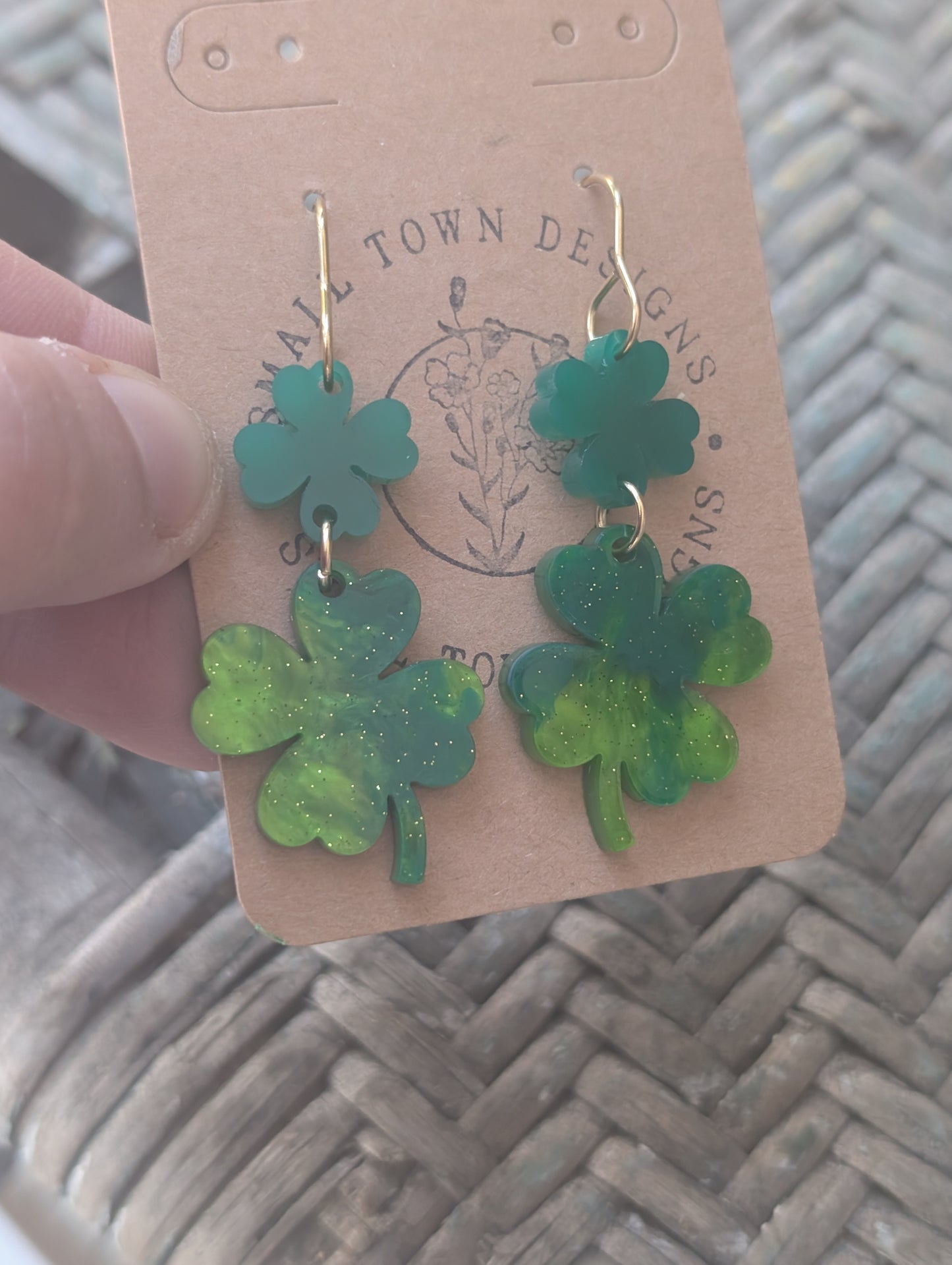Pearl Clover Earrings