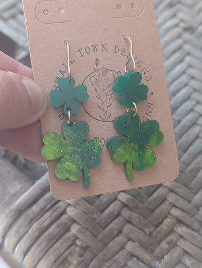 Pearl Clover Earrings