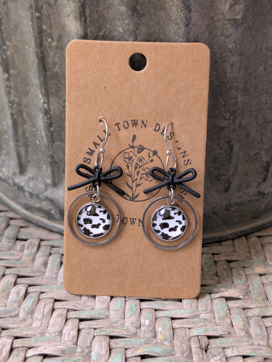 Cow Bow Dangles