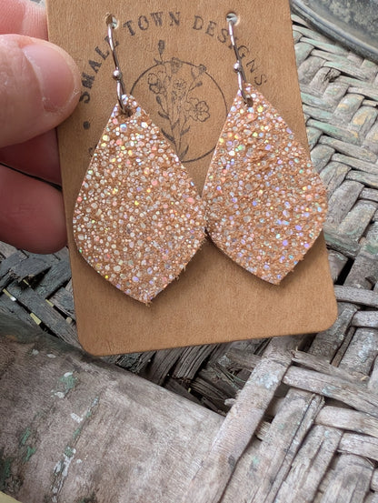 Glitter Brown Petals