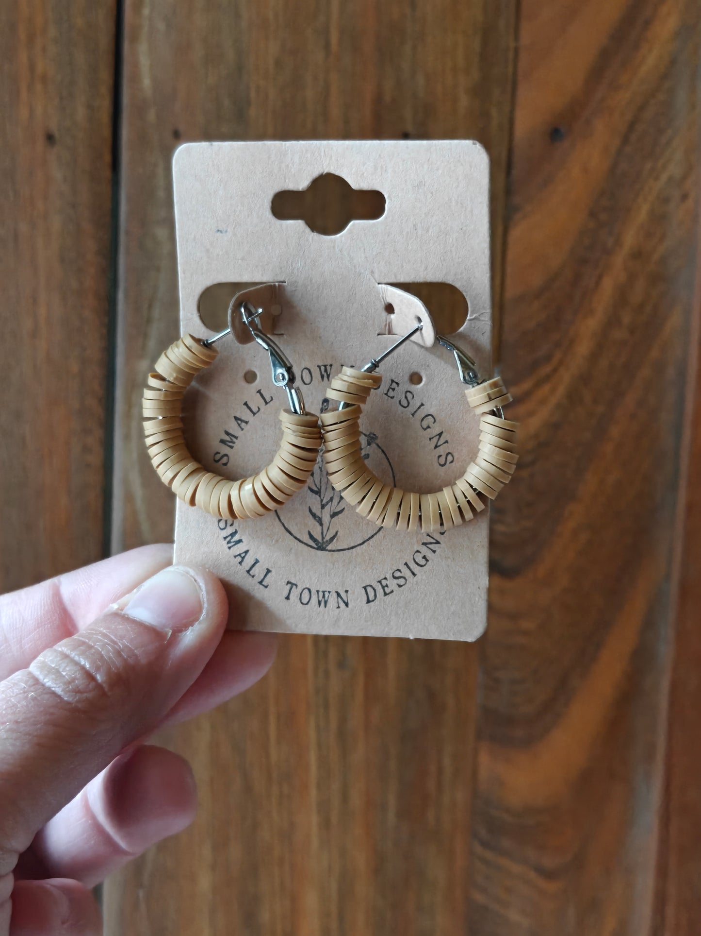 30mm Brown Hoops