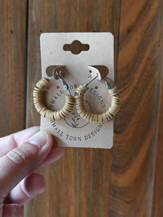 30mm Brown Hoops
