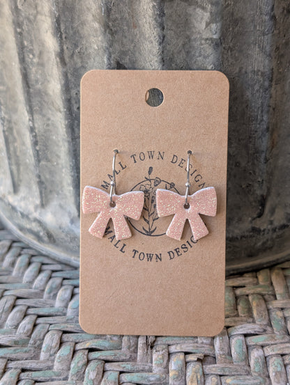Gold Topaz Bows