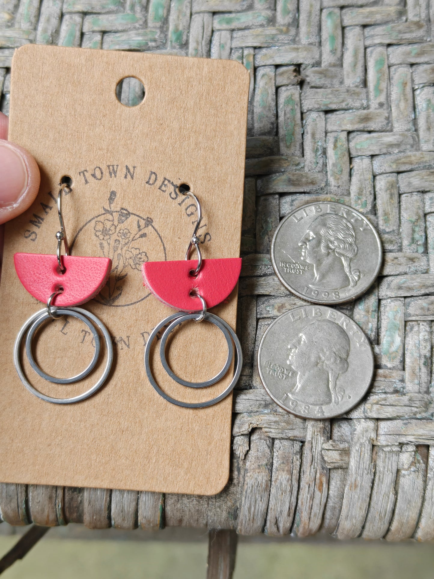 Coral Mini Rings