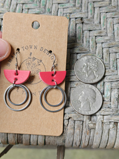 Coral Mini Rings