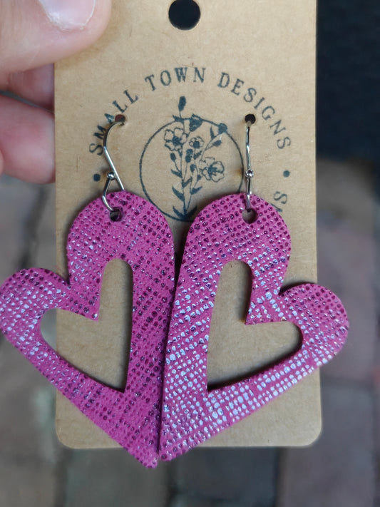 Big pink hearts