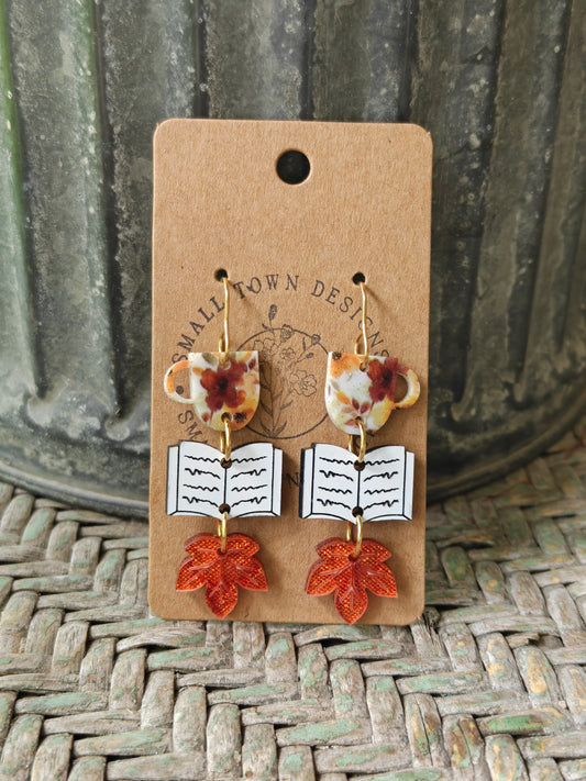 Fall Mug & Book Trios