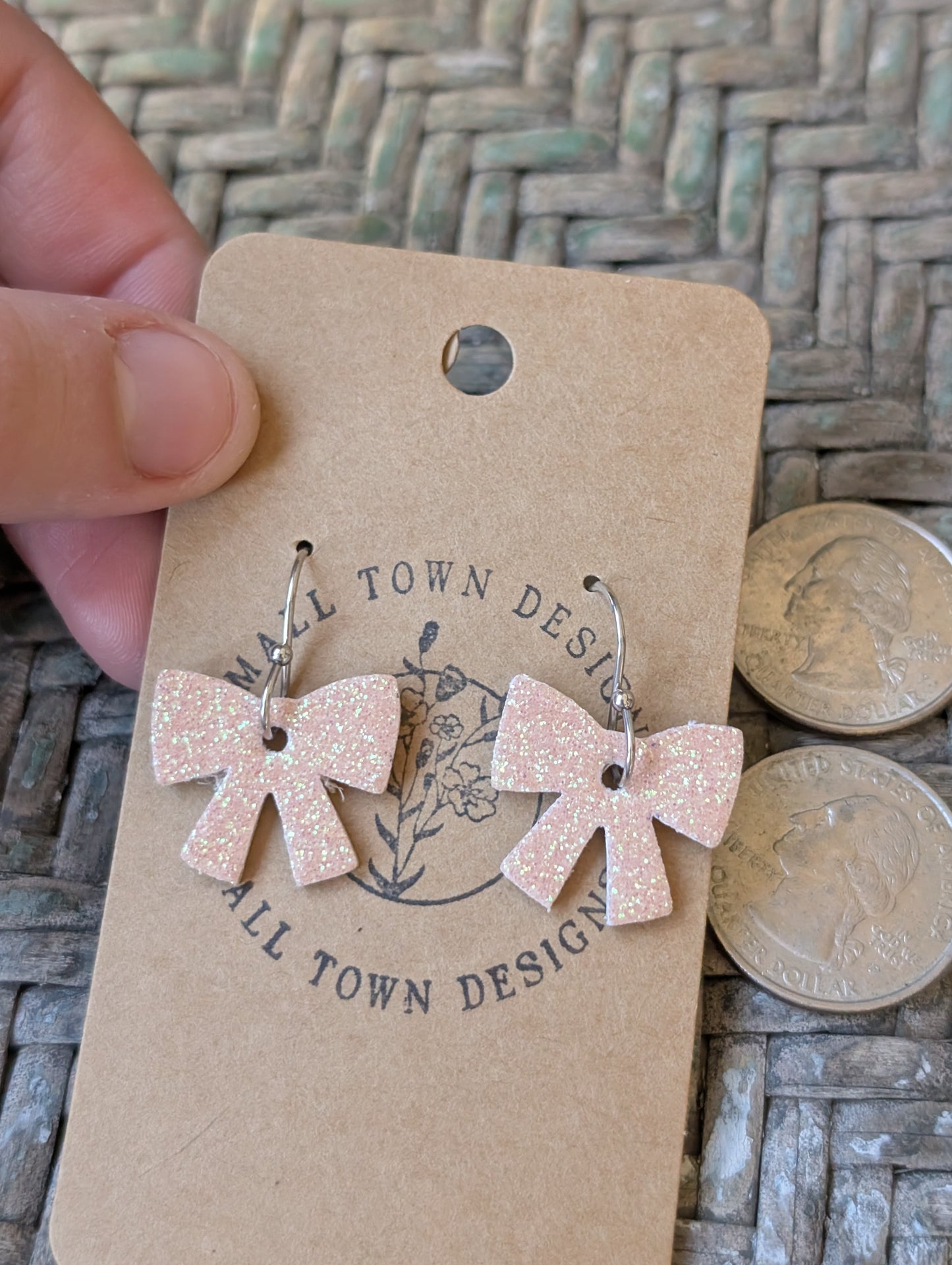 Gold Topaz Bows