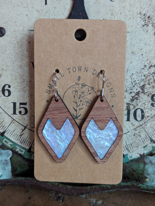 Pearl Diamond Earrings