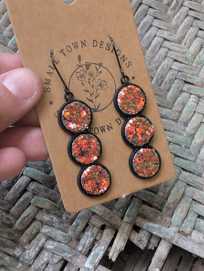 Fall Glitter Trios
