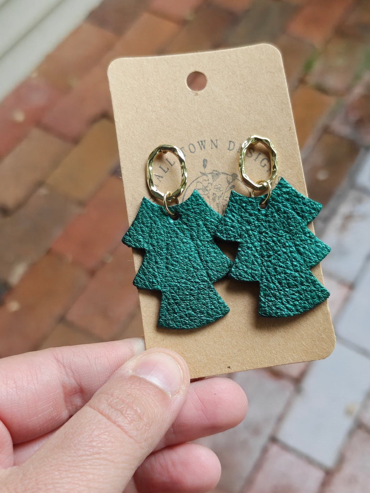 Metallic Green Chandeliers