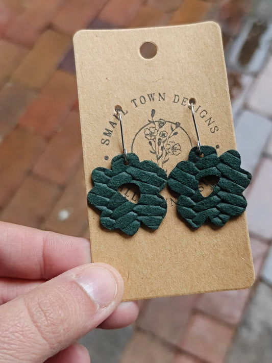 Dark Green Flowers