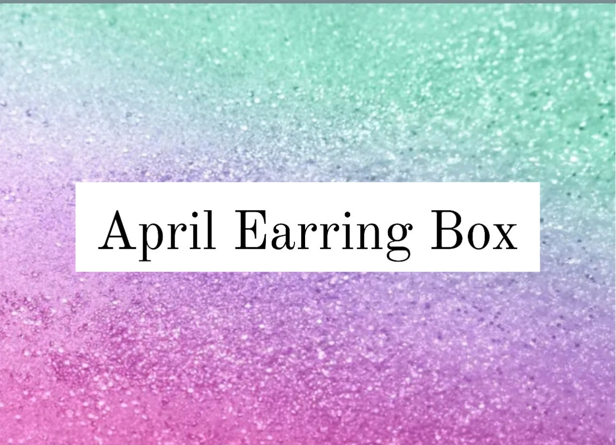 April Earring Box