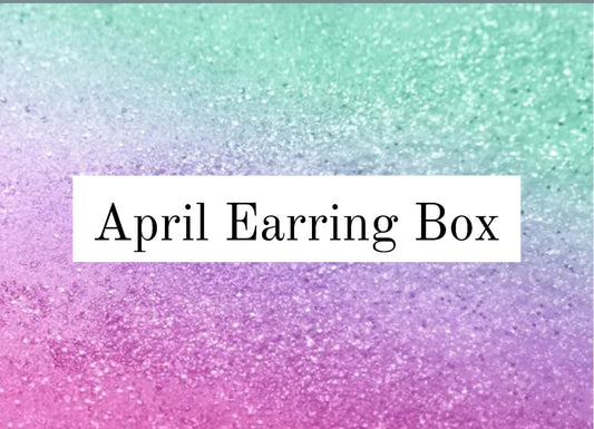 April Earring Box
