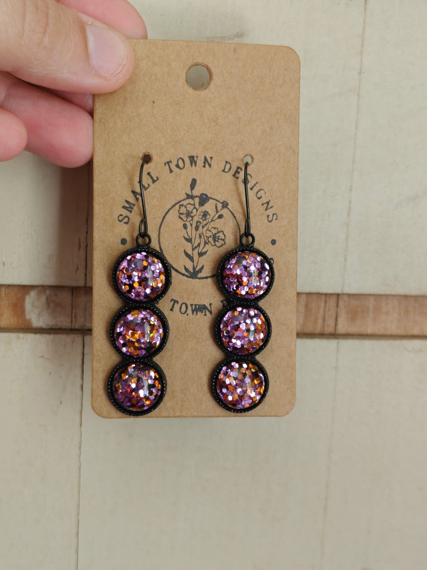 Spooky Glitter Trios