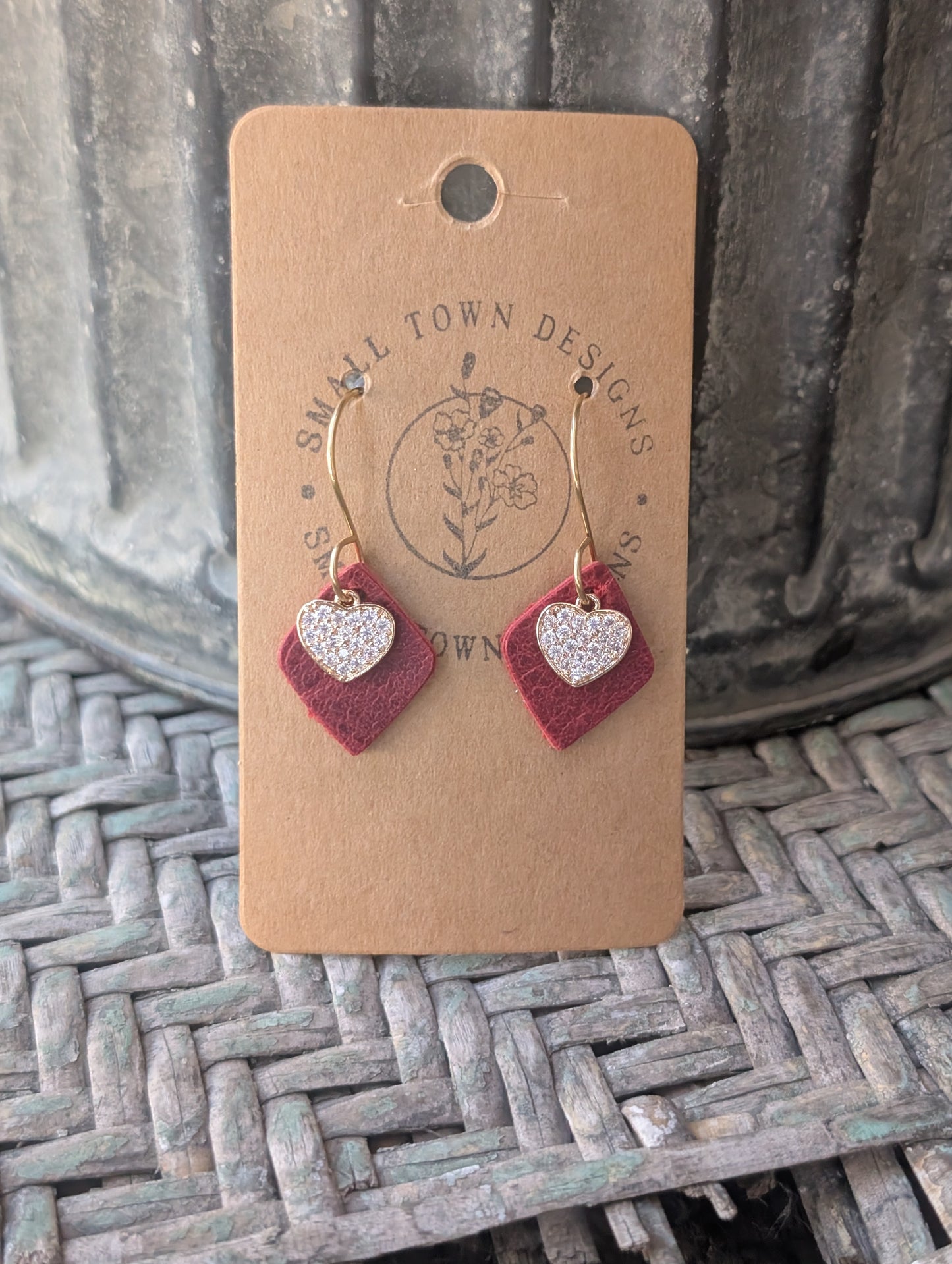 Red Diamond Hearts