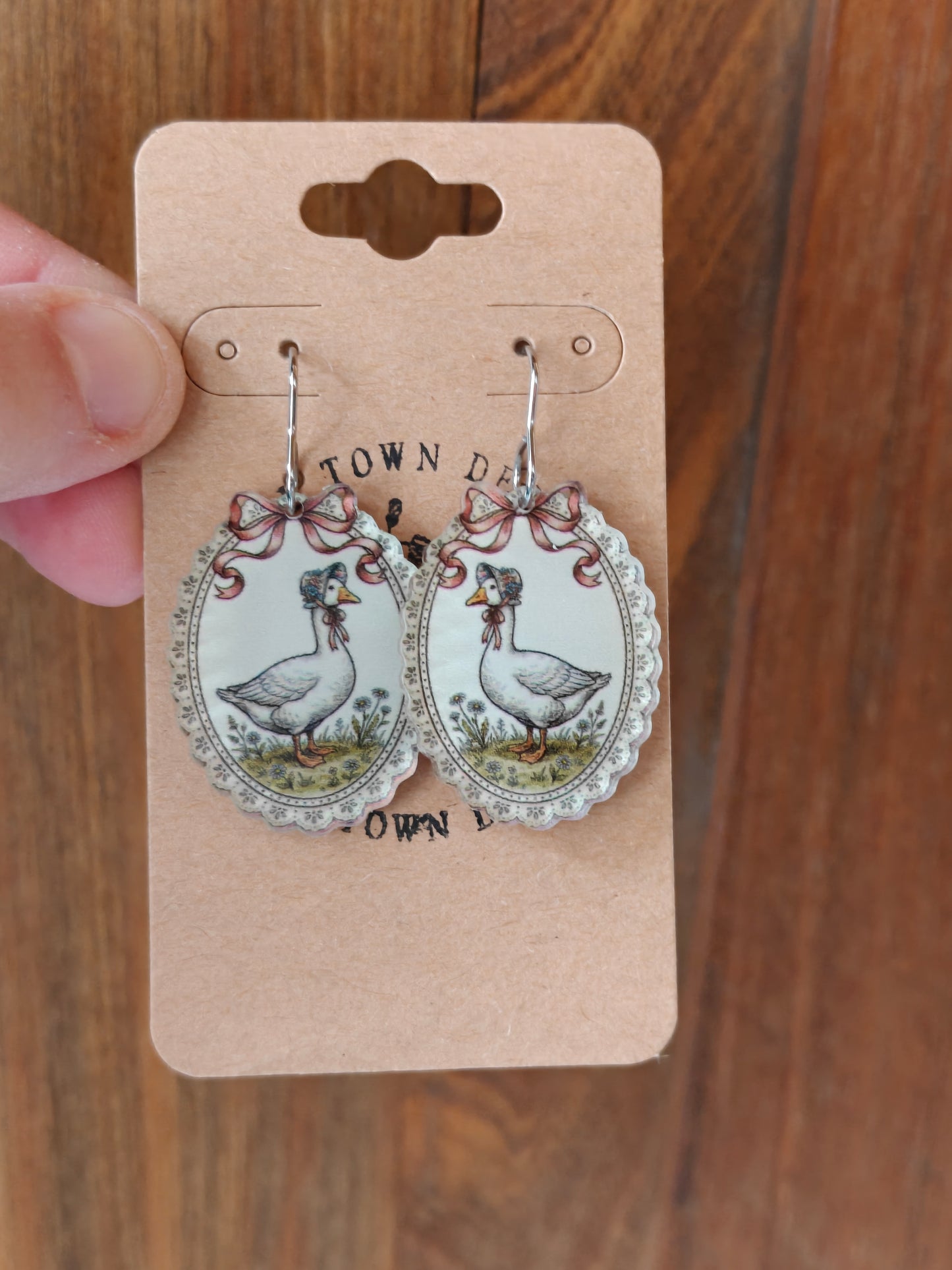 Vintage Goose Dangles