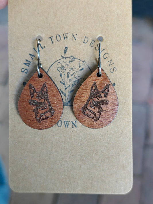 German Shepard teardrop