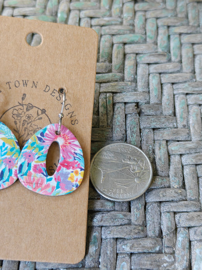 Summer Floral Cutout Drops