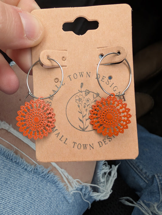 Orange Medallion