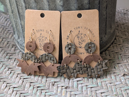 Geometric Boho Dangles