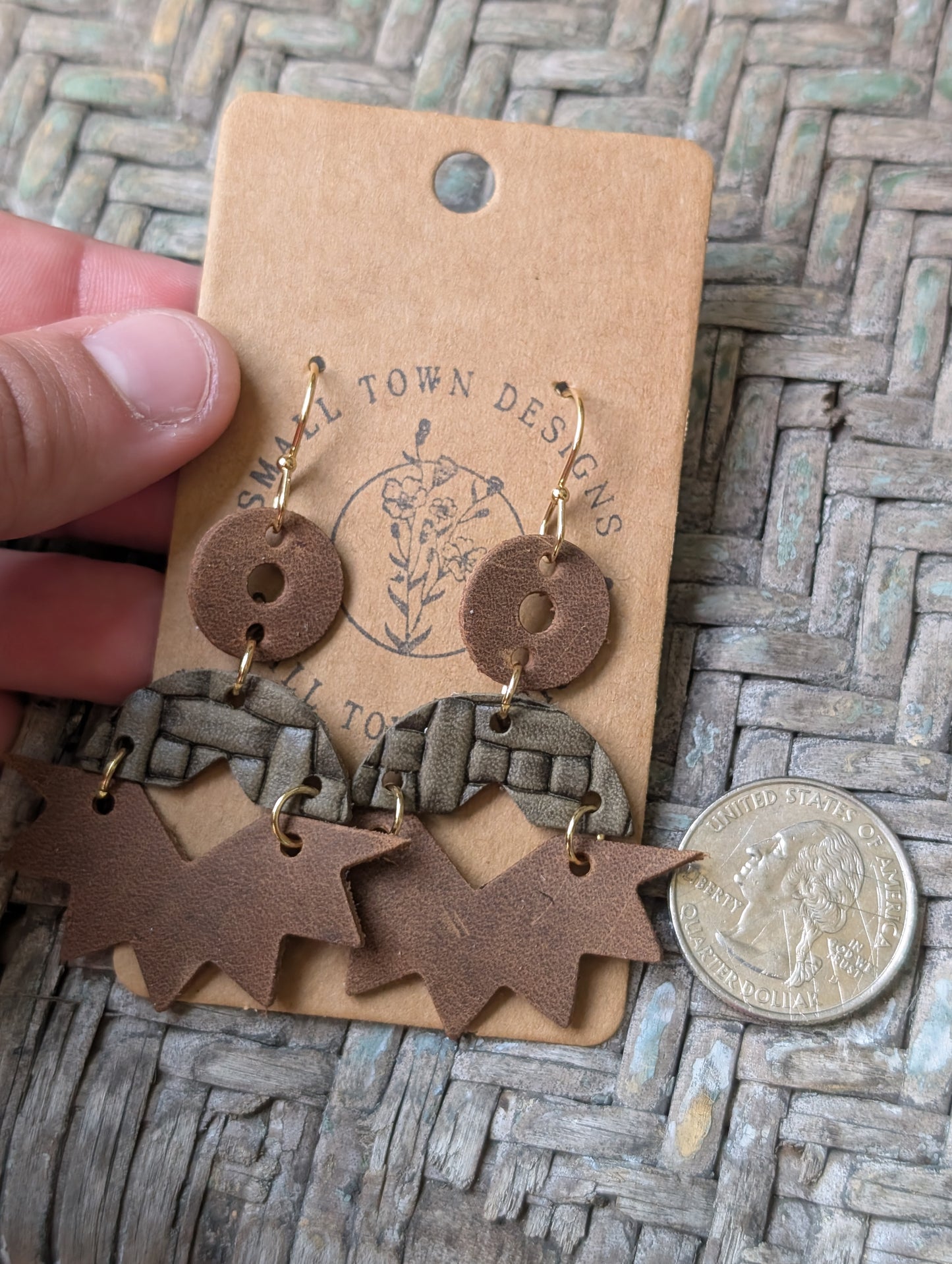 Geometric Boho Dangles