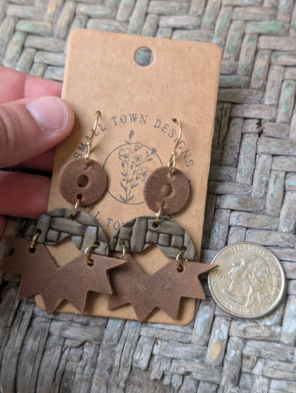 Geometric Boho Dangles