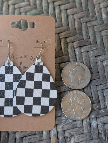 Checkered Teardrops