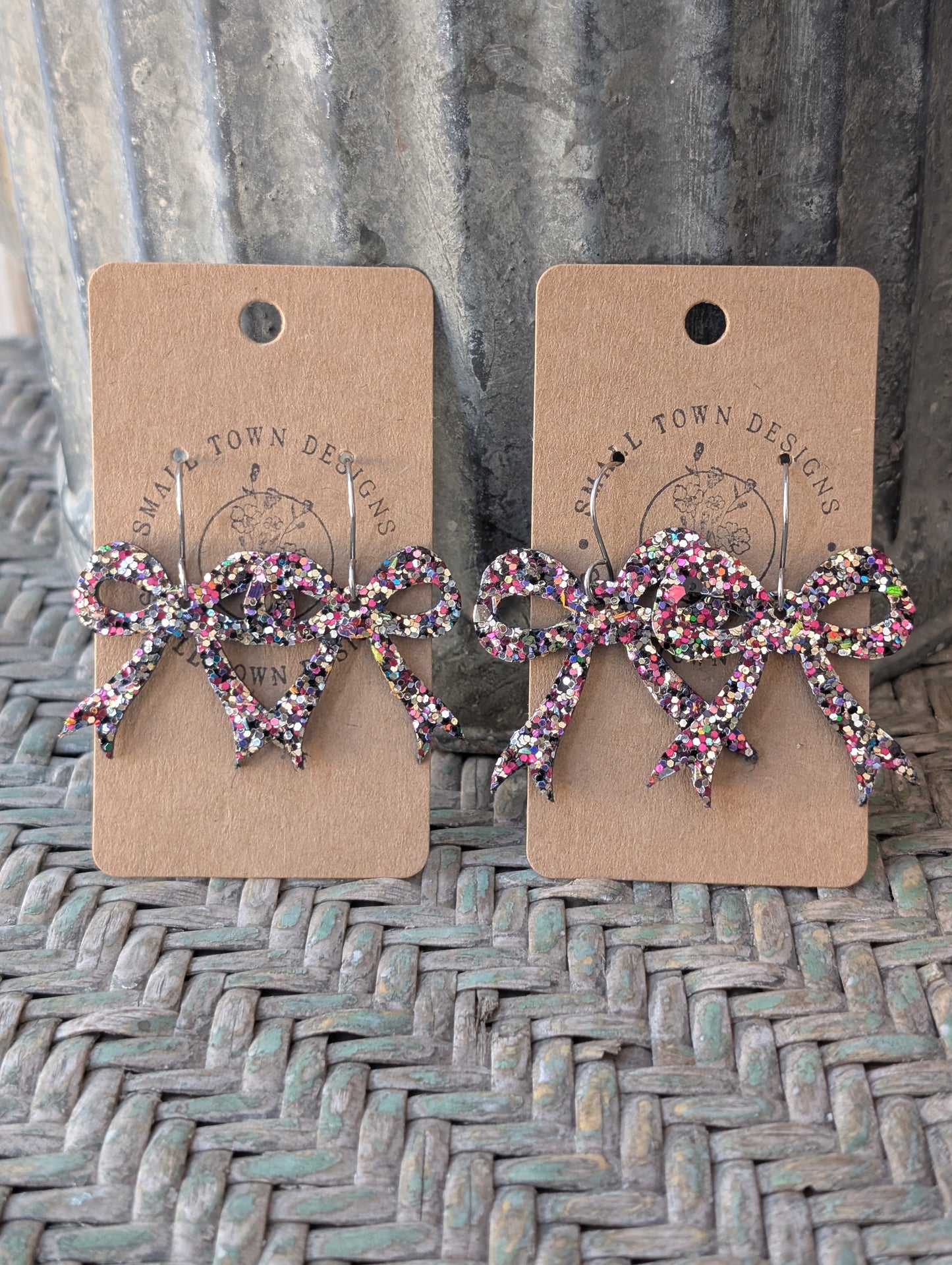 Multip Pink Glitter Bows