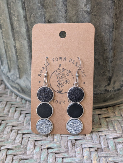 Black & Silver Trios