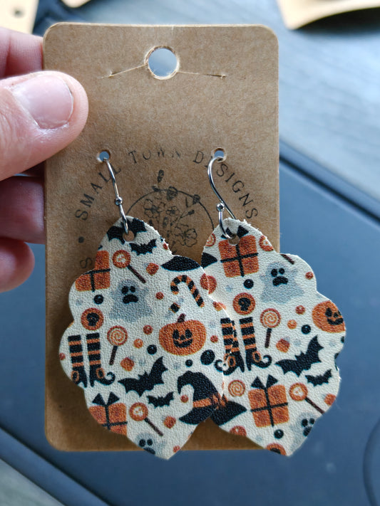 Halloween scallops