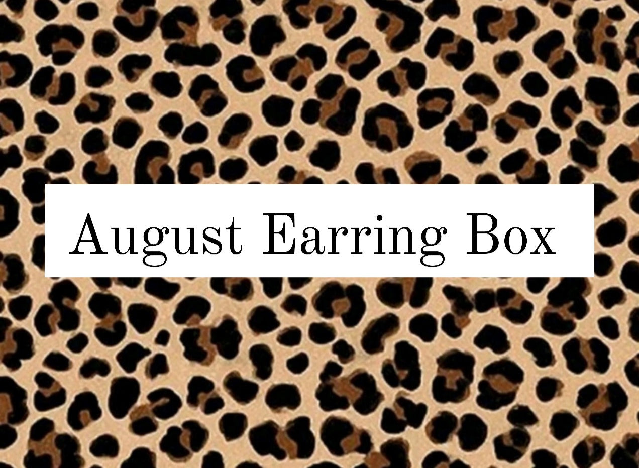 August Earring Box