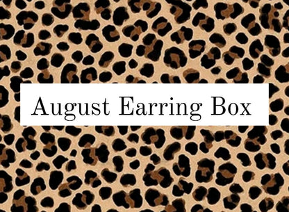 August Earring Box