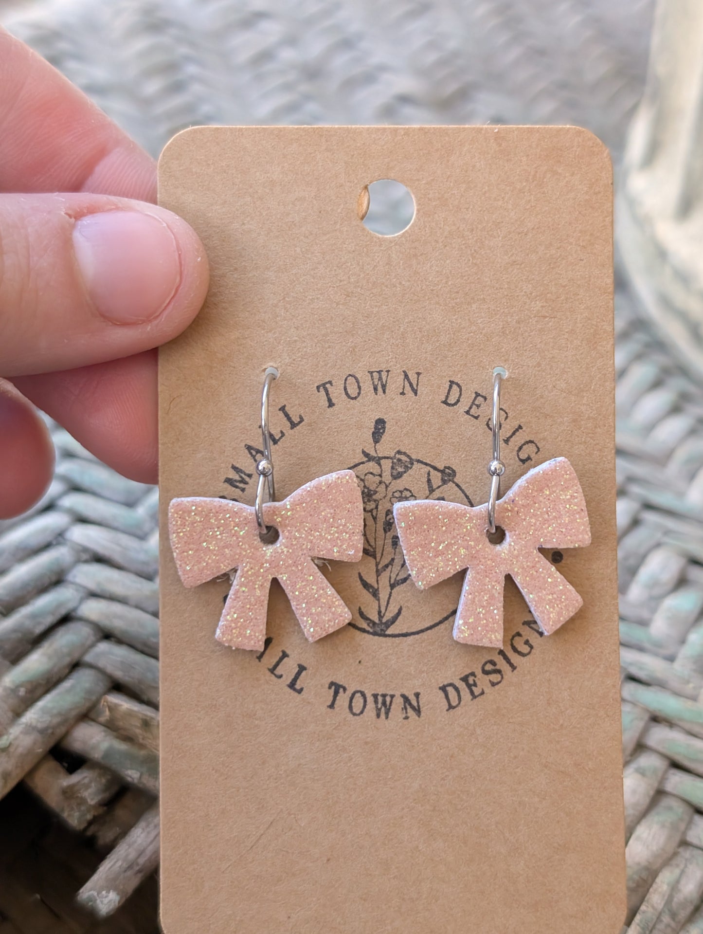 Gold Topaz Bows