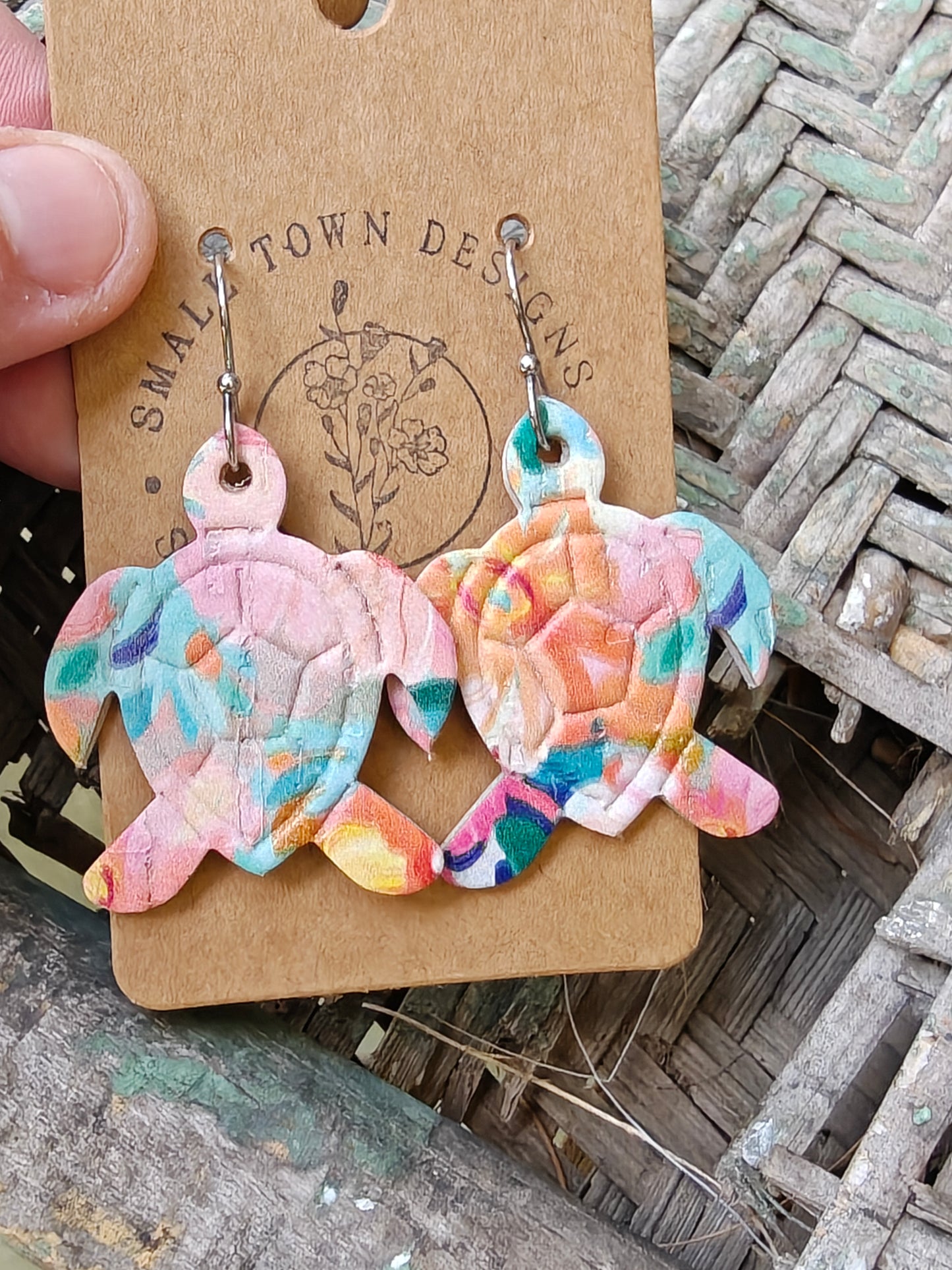 Hawaiian Floral Turtles
