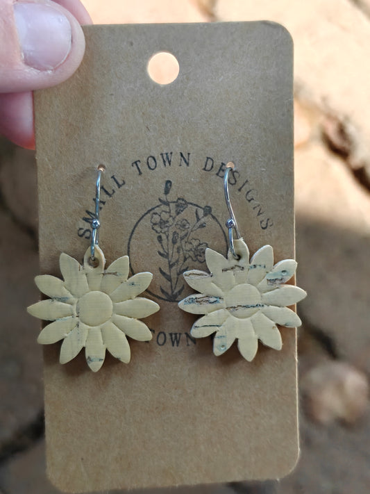 Embossed sunflower