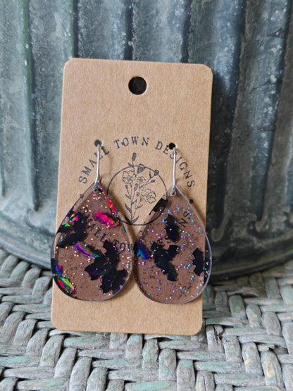 Batty Holographic Teardrops